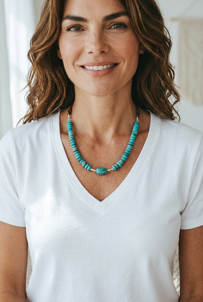 The Pass - Kingman Turquoise Necklace