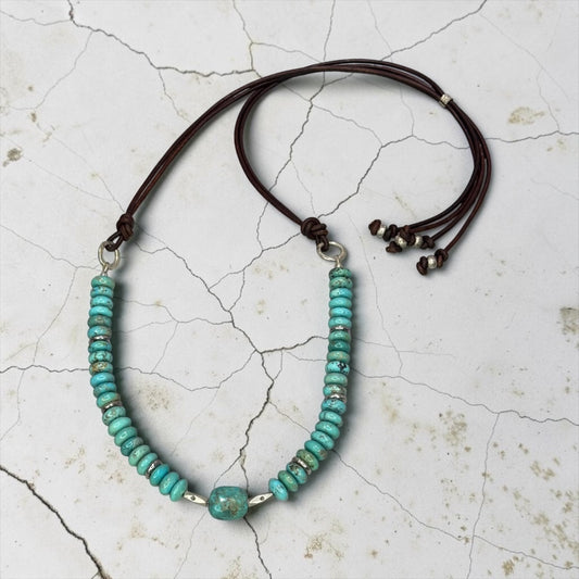 The Pass - Kingman Turquoise Necklace